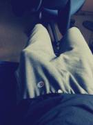 Huge Sweatpants Bulge