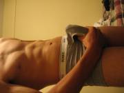 Hard In Grey Boxer-Briefs