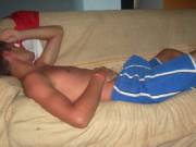 The Elusive And Ever So Captivating Nap Bulge. Be Very Quite...