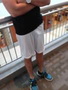 White Mesh At The Mall