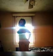 [F]Unny Lighting, But I Still Liked Giving The Neighbors A Show. [X-Post: Kinksters_Gone_Wild]