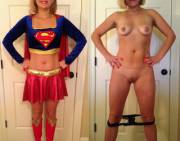 Supergirl On/O[F]F (X-Post Gonewild)