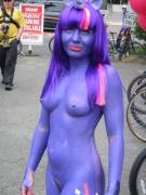 Purple Paint (Crosspost From /R/Nsfwcostumes)