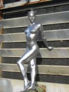 Shiny Silver Statue