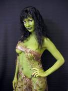 Green And Black.[Xpost From R/Makeupfetish]