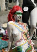 Wouldn't You Love This Lady To Show Up At The Halloween Party You Went To?