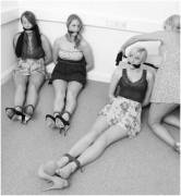 Three Bound And Gagged Damsels (Found On Tumbler...source?)