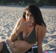 Is She Mocking Us For Staring At That Cleavage? 