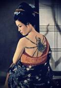 Ayako Wakao In The Movie “Tatouage”. (Irezumi) Realised By Yasuzô Masumura 1966