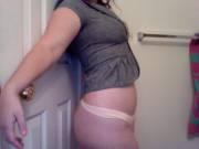 [Pics] Bathroom Beauty Showing Her Boobs