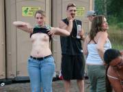 [Pic] Apparently, The Party Is By The Outhouses.