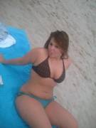 [Pic] Tongue Out At The Beach