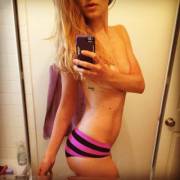 Pink And Black Stripes