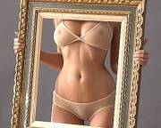 Fabulous Framed Beauty [Gif]