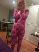 My Shy Little Princess Wanted To Show You All Her Favorite Feety Pajamas :)