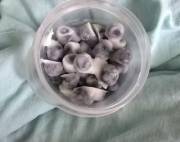 Blueberries + Yogurt + Freezer = A Delicious Healthy Snack For Little Girls Boys! ...