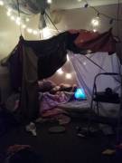 Where Daddy And I Sleep! (Currently Messy)