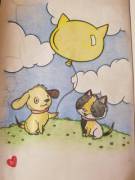 New To This Sub, Here's A Picture I Colored For Daddy^^!