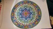My First Proper Mandala Colouring!!