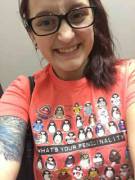 Got A New Penguin T Shirt Today!!!! They're My Super Favorite!!!!!