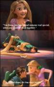 Rapunzel Knows...