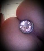 Daddy's Worthless Cunt Likes Her Ass Plugged