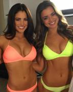 Kayla Fitz(L) And Dessie Mitcheson(R)