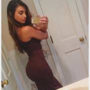 Checking Herself Out