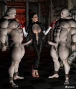 [Zzomp] Pleasing Demons Part 1-2 (Bayonetta)