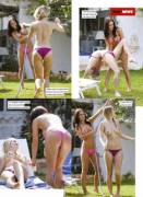 Rosie In This Week's Nuts Mag! (On Holiday With Nicole Neal)