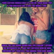 I'm Starting A Series Of Sister Guided Sissification. Here's The Second. The First ...