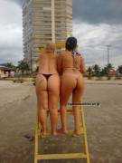 Chubby South Americans On The Town