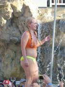 Amateur On Stage At Dante's Pool Party