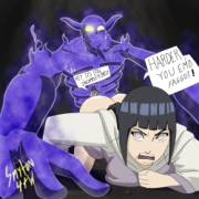 Sasuke Pounding Hinata With His Susano'o Boner [Art By Smyton4Tw]