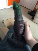 My First Bd Toy. Large Ridley With Cumtube. Can't Wait To Use Him :D