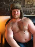 It's Getting Cold Here In London! (But Not Cold Enough To Have To Put On A Shirt)