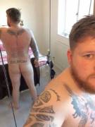 Blonde Tattooed Cub [Xpost R/Cubsgonewild]