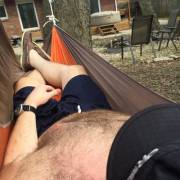 Just A Single Man In My Back Yard Chilling (Kentucky)