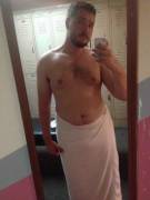 Don't Mind Me, Just Taking A Locker Room Selfie.