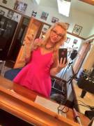 Samantha Rone Dressed In Pink (X-Post /R/Modelsgonemild)