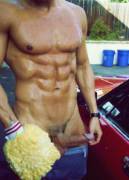 Working At The Carwash Is A Hard Job