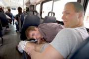 Two Buddies On The Bus