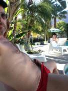 My Boner By The Pool