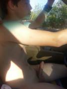 Driving With A Boner