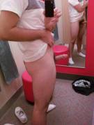 Playing Around In The Dressing Room...