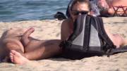 Nude Beach Boner