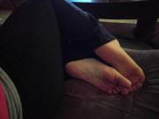 She Has No Idea I Can't Stop Staring At Her Cute Feet.