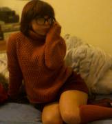 Scooby Doo's Velma Cosplayer