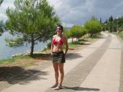 Girl Next Door Being...neighborly.