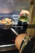 Titsncooking ( For This Pic Alone A Subreddit Was Made /R/Snapchatleaks )